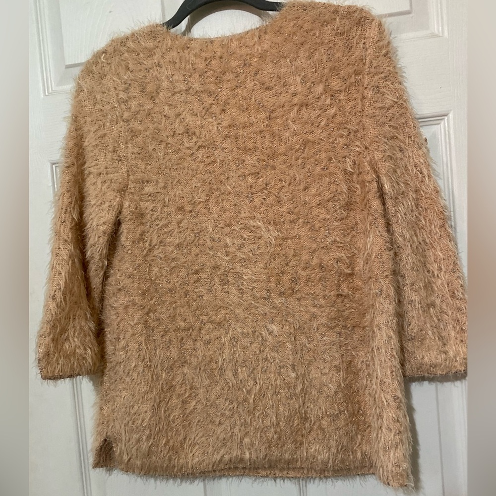 Chico’s Luxurious Fuzzy Sweater, has shimmer! - Picture 11 of 13